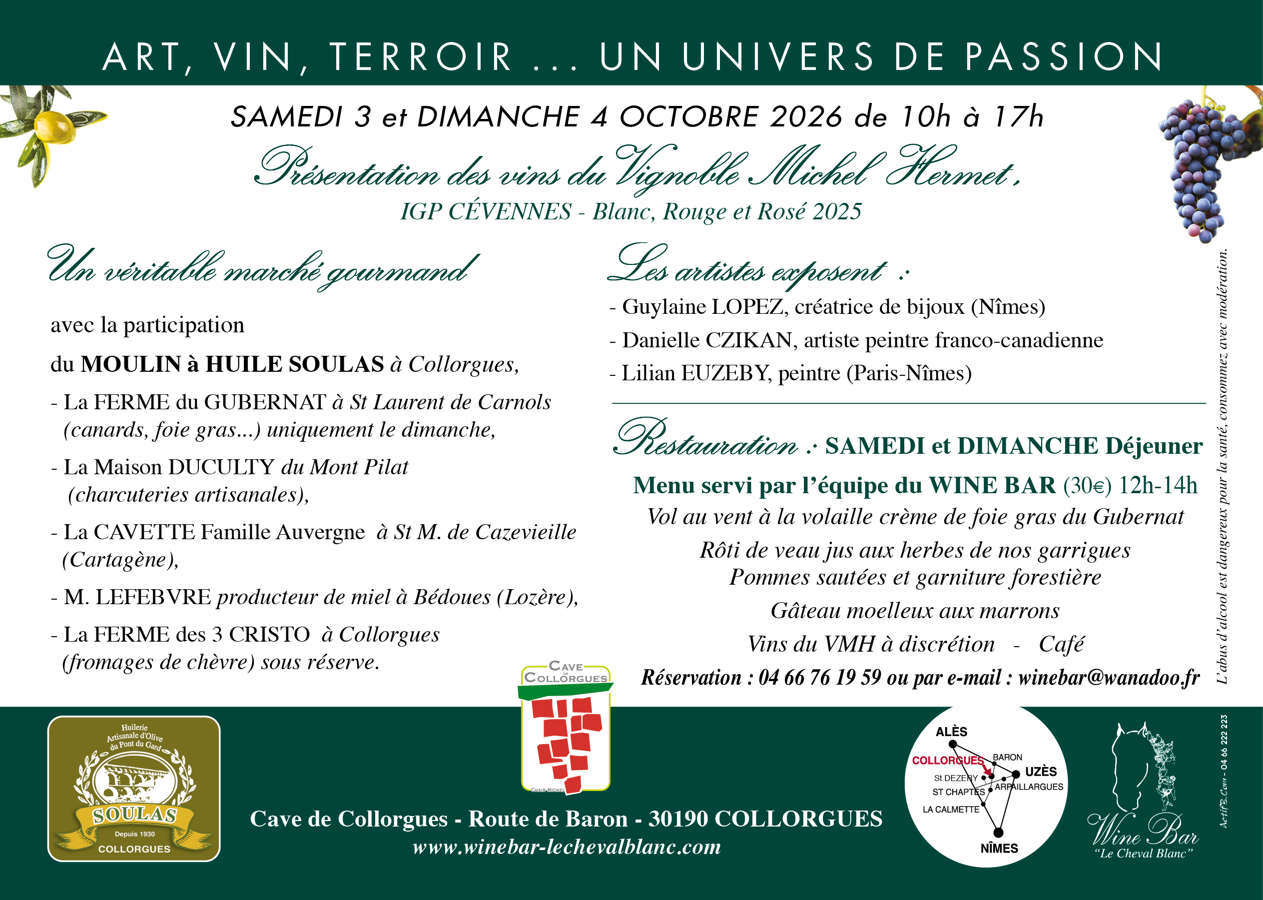 winebar collorgues 2026